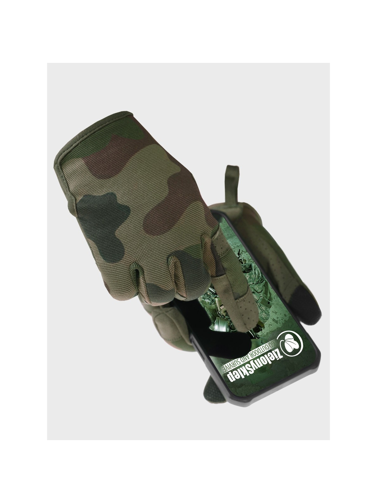 DOMINATOR URBAN COMBAT Rękawice strzeleckie taktyczne GRIP TOUCH WZ.93 XXL
