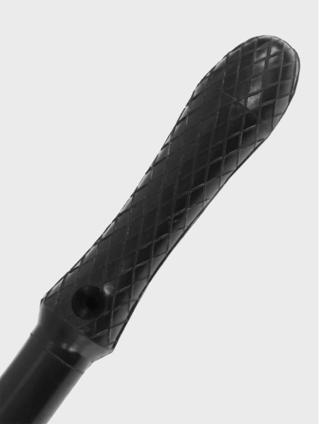 DOMINATOR URBAN COMBAT PAŁKA POLICYJNA GUMOWA KRÓTKA 43,5cm TRENINGOWA SAMOOBRONA Czarna