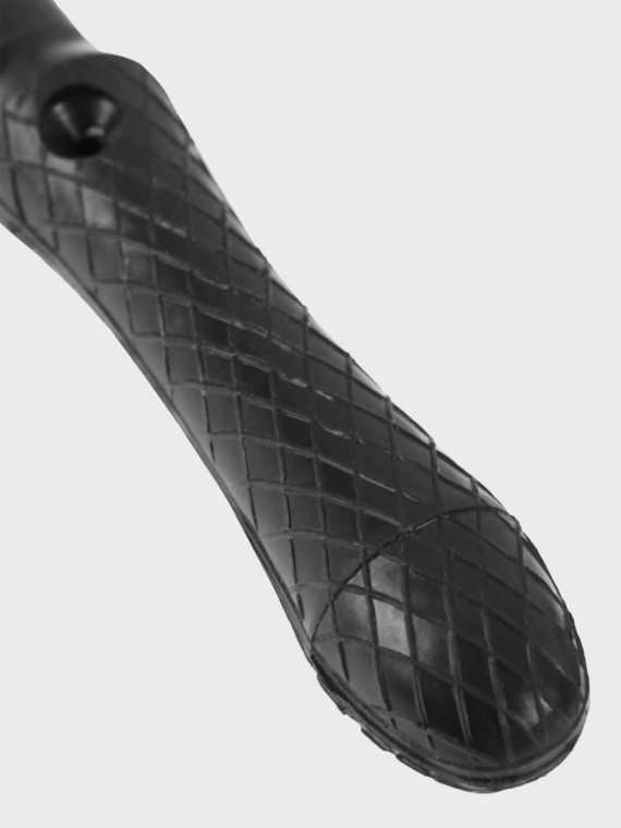DOMINATOR URBAN COMBAT PAŁKA POLICYJNA GUMOWA KRÓTKA 43,5cm TRENINGOWA SAMOOBRONA Czarna