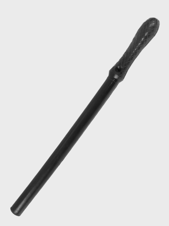 DOMINATOR URBAN COMBAT PAŁKA POLICYJNA GUMOWA KRÓTKA 43,5cm TRENINGOWA SAMOOBRONA Czarna