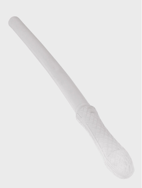 DOMINATOR URBAN COMBAT PAŁKA POLICYJNA GUMOWA KRÓTKA 43,5cm TRENINGOWA SAMOOBRONA BIAŁA