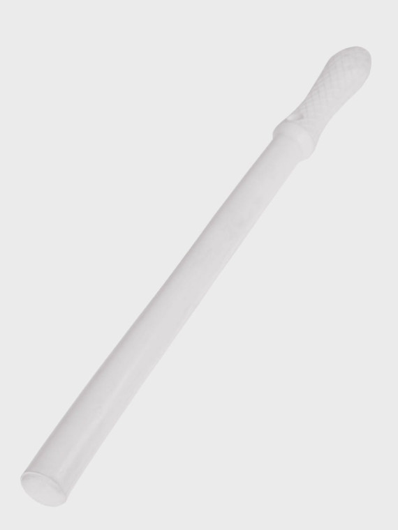DOMINATOR URBAN COMBAT PAŁKA POLICYJNA GUMOWA KRÓTKA 43,5cm TRENINGOWA SAMOOBRONA BIAŁA