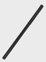 DOMINATOR URBAN COMBAT PAŁKA POLICYJNA GUMOWA DŁUGA 62 cm TRENINGOWA SAMOOBRONA Czarna