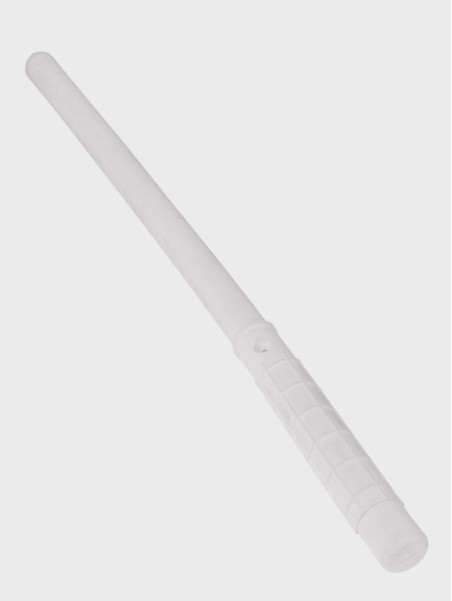 DOMINATOR URBAN COMBAT PAŁKA POLICYJNA GUMOWA DŁUGA 62 cm TRENINGOWA SAMOOBRONA BIAŁA