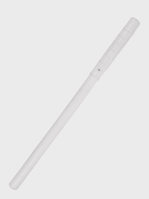 DOMINATOR URBAN COMBAT PAŁKA POLICYJNA GUMOWA DŁUGA 62 cm TRENINGOWA SAMOOBRONA BIAŁA
