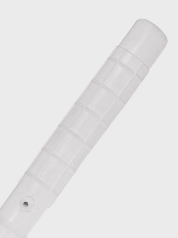 DOMINATOR URBAN COMBAT PAŁKA POLICYJNA GUMOWA DŁUGA 62 cm TRENINGOWA SAMOOBRONA BIAŁA