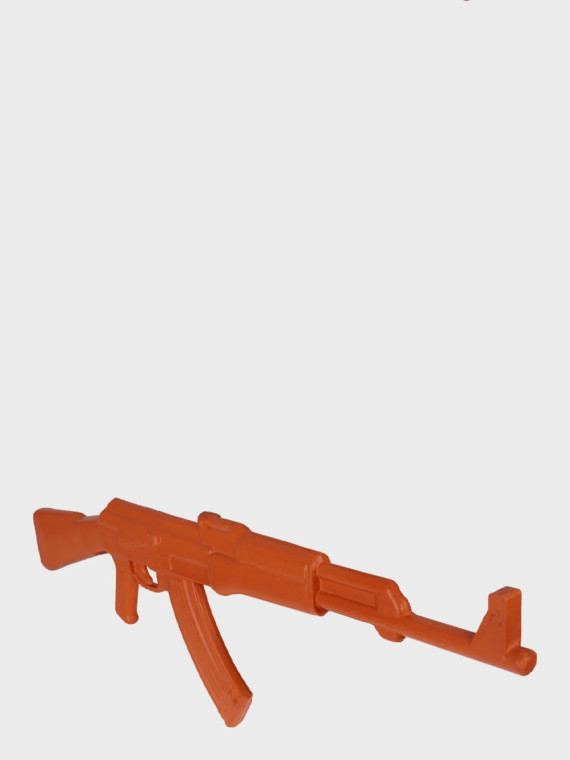 DOMINATOR URBAN COMBAT Atrapa Gumowa Karabinu AK-47 KAŁASZNIKOW Pomarańczowa