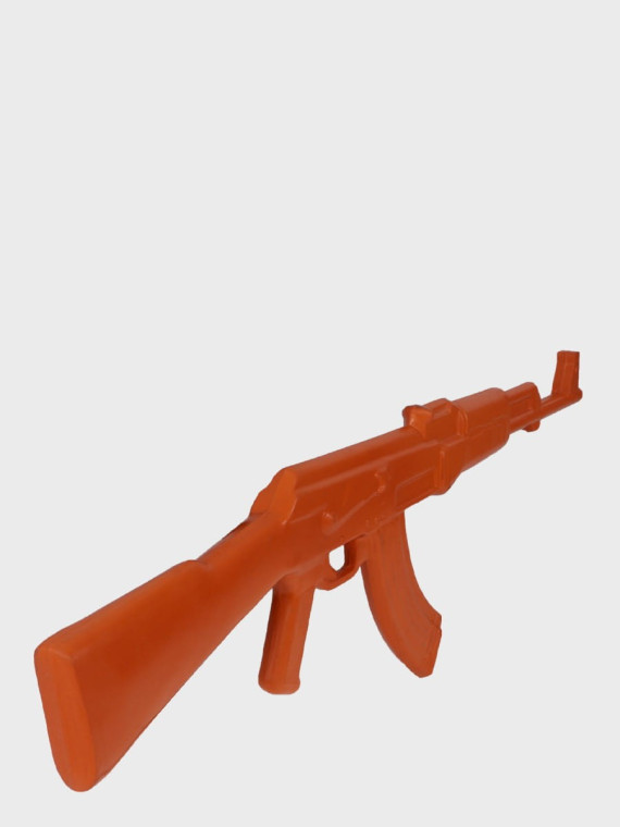 DOMINATOR URBAN COMBAT Atrapa Gumowa Karabinu AK-47 KAŁASZNIKOW Pomarańczowa
