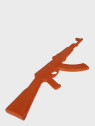 DOMINATOR URBAN COMBAT Atrapa Gumowa Karabinu AK-47 KAŁASZNIKOW Pomarańczowa