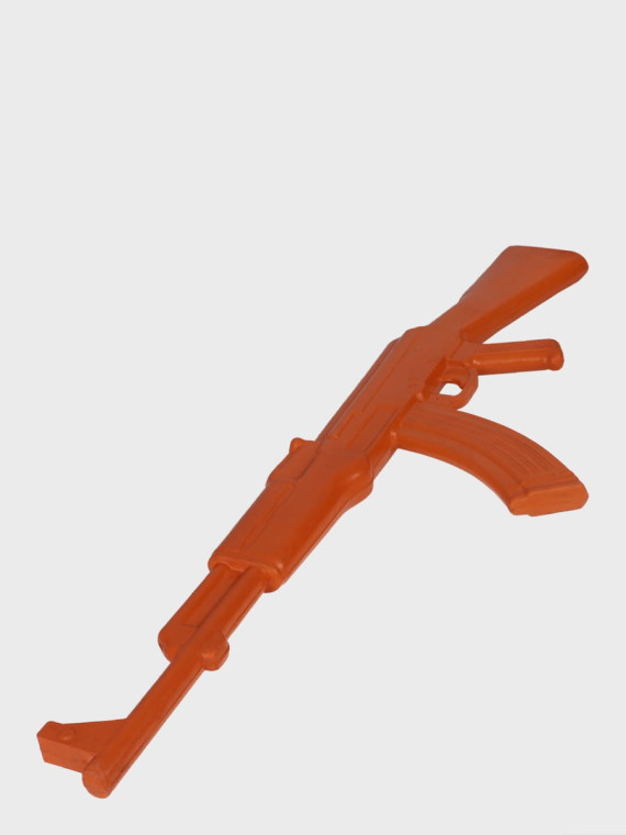 DOMINATOR URBAN COMBAT Atrapa Gumowa Karabinu AK-47 KAŁASZNIKOW Pomarańczowa