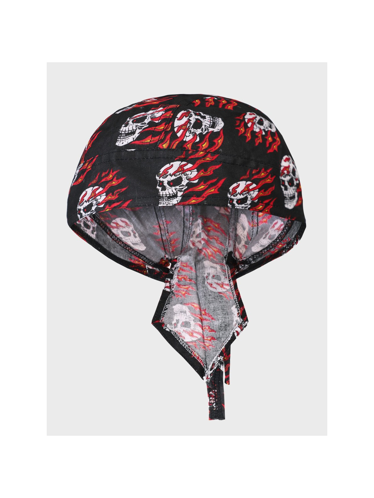 FOSTEX GARMENTS Chusta bandana bandama czapka Headwrap Flaming Skull