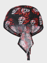 FOSTEX GARMENTS Chusta bandana bandama czapka Headwrap Flaming Skull