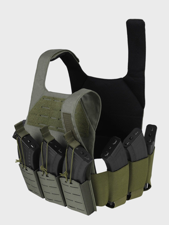 DOMINATOR URBAN COMBAT Kamizelka Taktyczna Plate Carrier Ranger Green