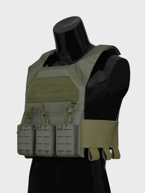 DOMINATOR URBAN COMBAT Kamizelka Taktyczna Plate Carrier Ranger Green