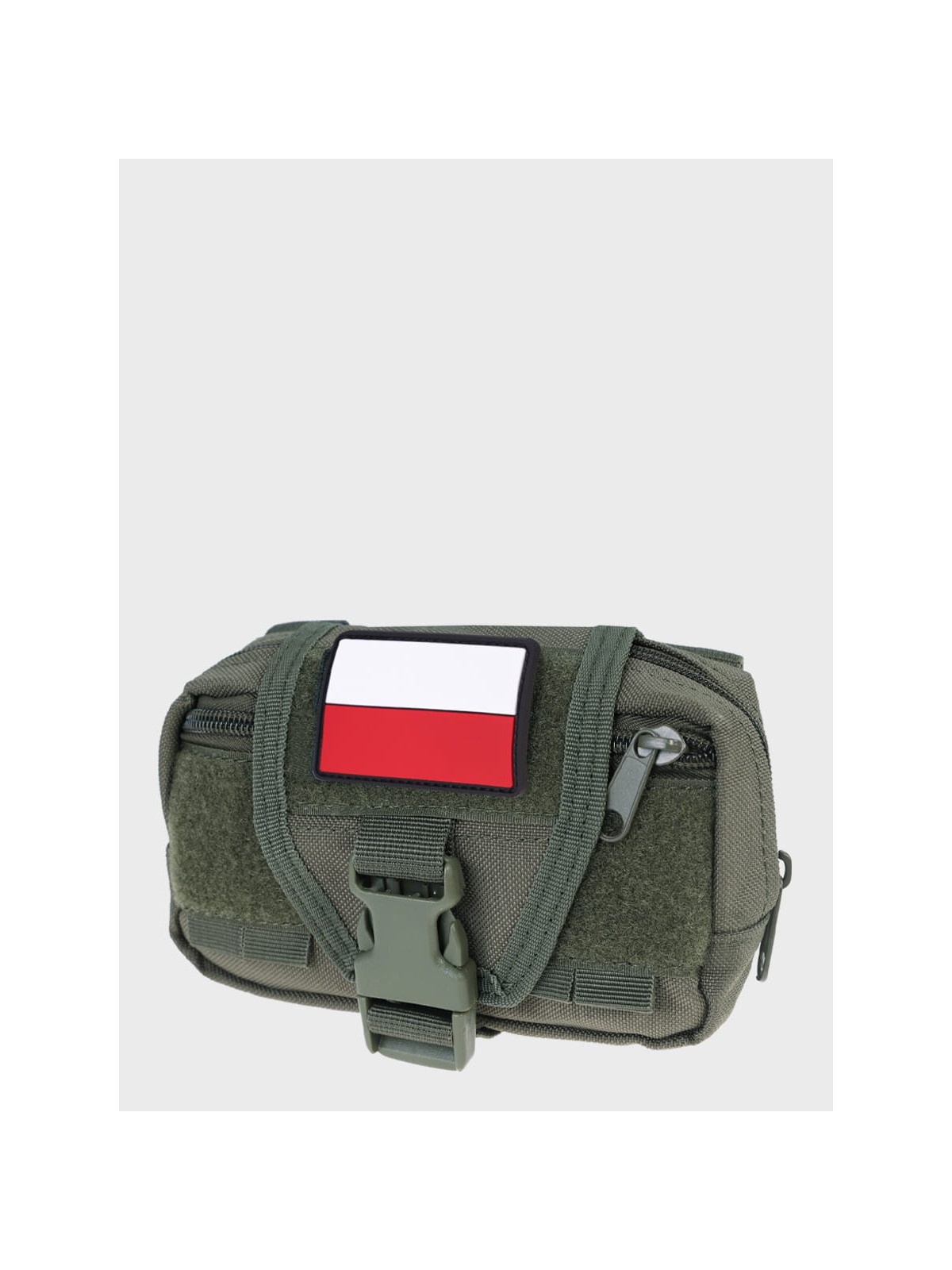 DOMINATOR URBAN COMBAT Emblemat Flaga Polski PVC 7x5 Rzep Naszywka