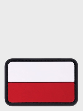 DOMINATOR URBAN COMBAT Emblemat Flaga Polski PVC 5,6x3,8 Rzep Naszywka