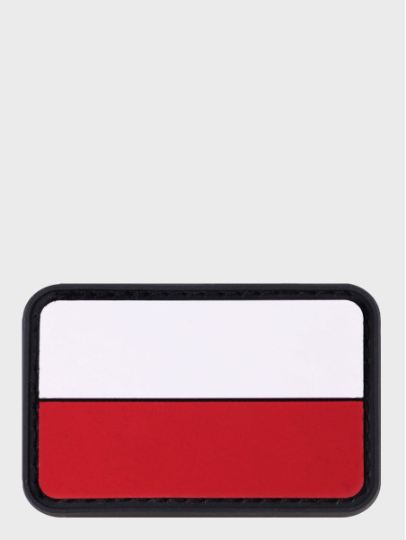 DOMINATOR URBAN COMBAT Emblemat Flaga Polski PVC 5,6x3,8 Rzep Naszywka
