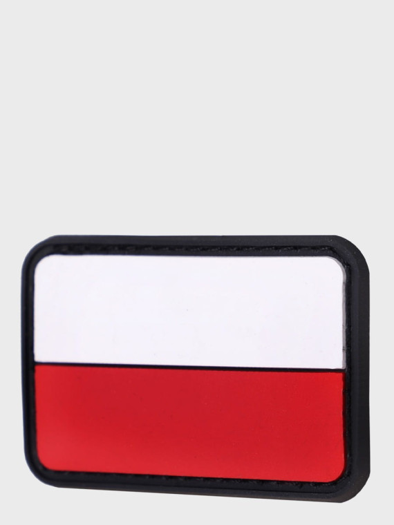 DOMINATOR URBAN COMBAT Emblemat Flaga Polski PVC 5,6x3,8 Rzep Naszywka