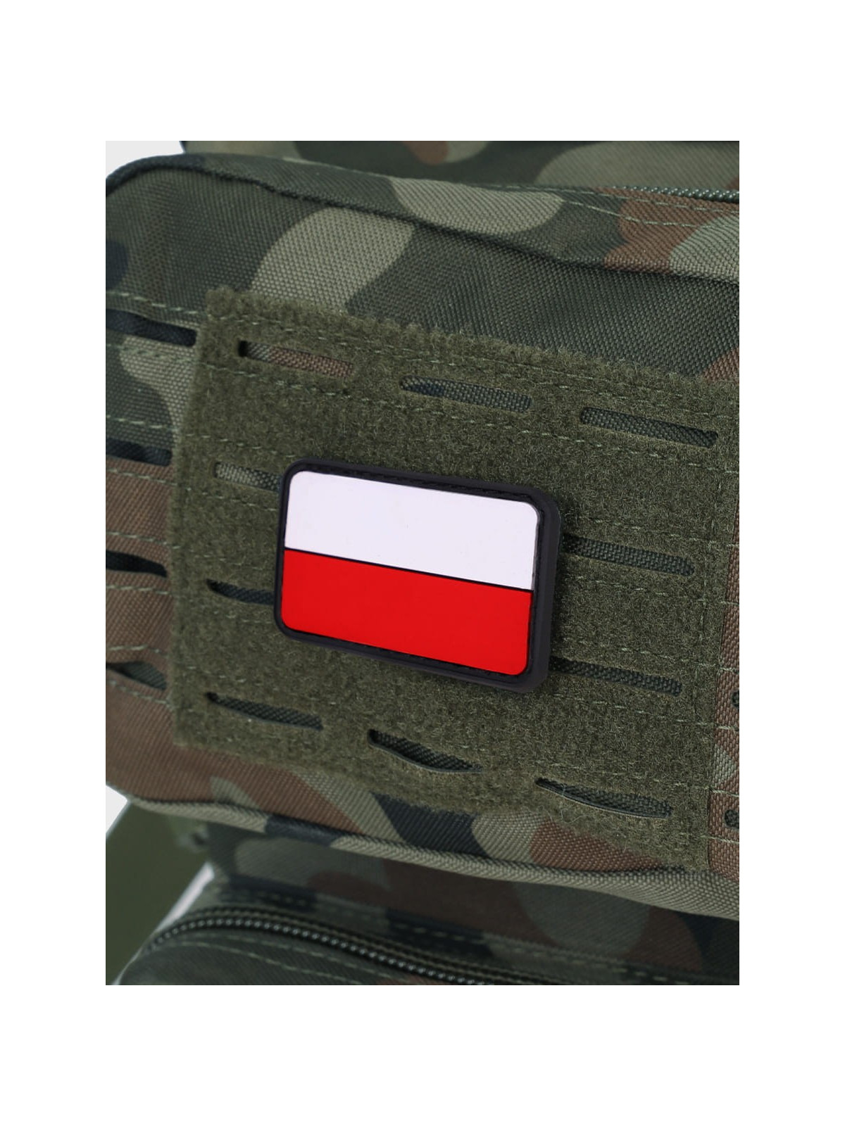 DOMINATOR URBAN COMBAT Emblemat Flaga Polski PVC 5,6x3,8 Rzep Naszywka