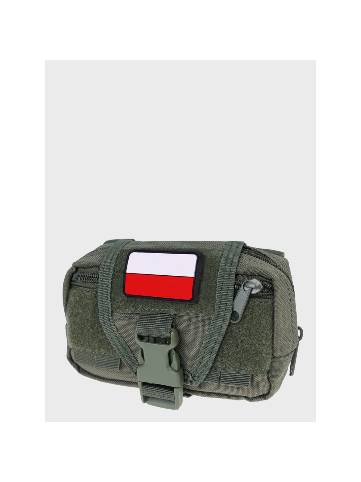 DOMINATOR URBAN COMBAT Emblemat Flaga Polski PVC 5,6x3,8 Rzep Naszywka