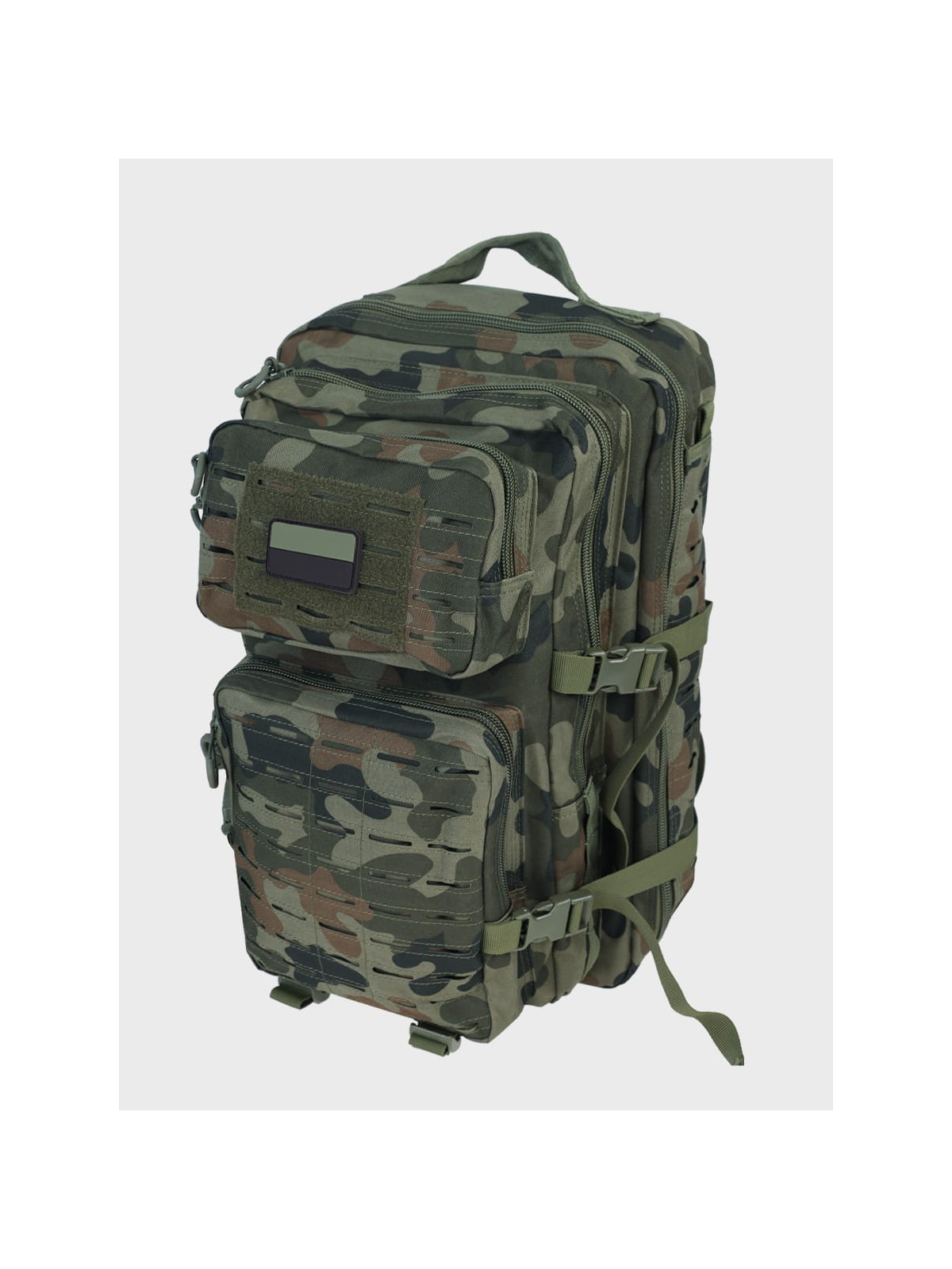 DOMINATOR URBAN COMBAT Emblemat Flaga Polski PVC 5,6x3,8 Rzep Naszywka Gaszona