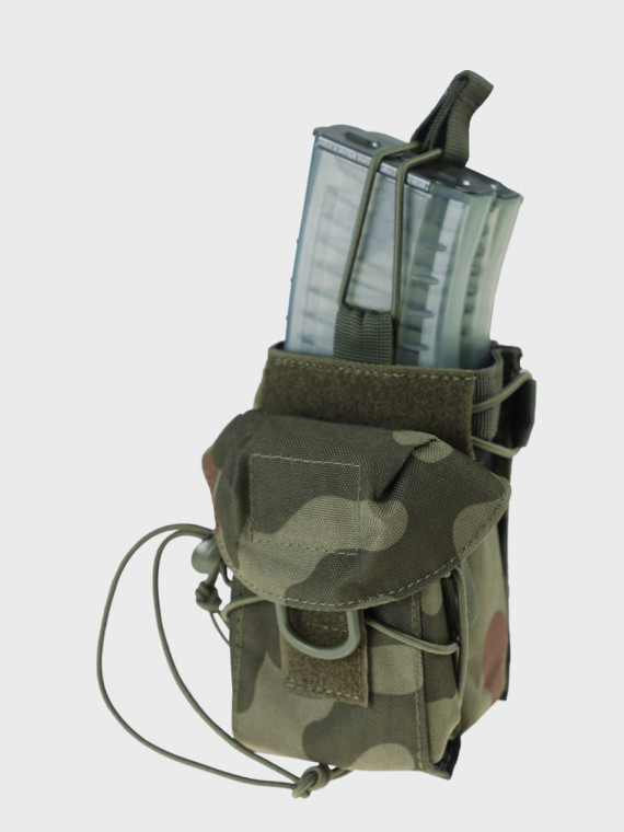 DOMINATOR URBAN COMBAT ŁADOWNICA PODWÓJNA NA MAGAZYNKI + GRANAT AK M4 AR15 GROT WZ.93