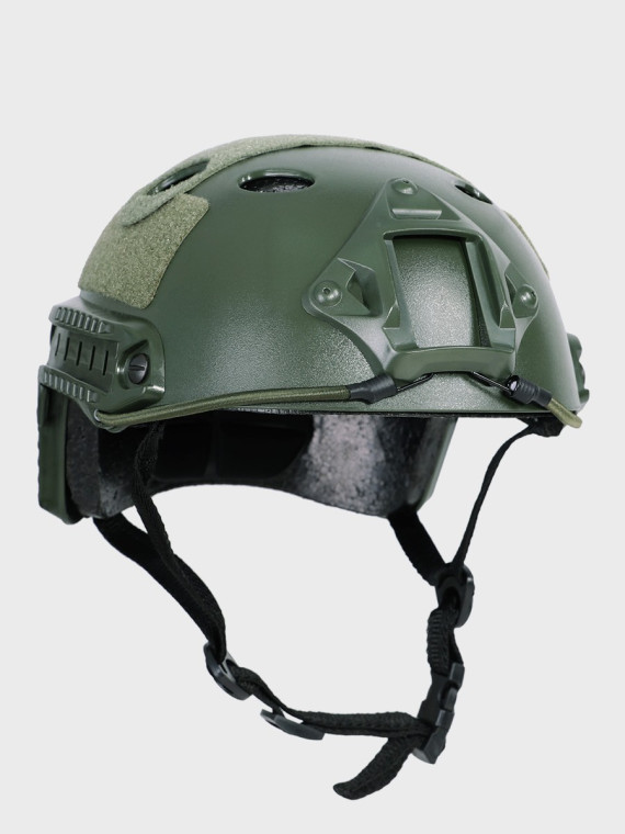 DOMINATOR URBAN COMBAT Replika hełmu wojskowego Terror ASG FAST szyny RIS montaż NV oliwkowa