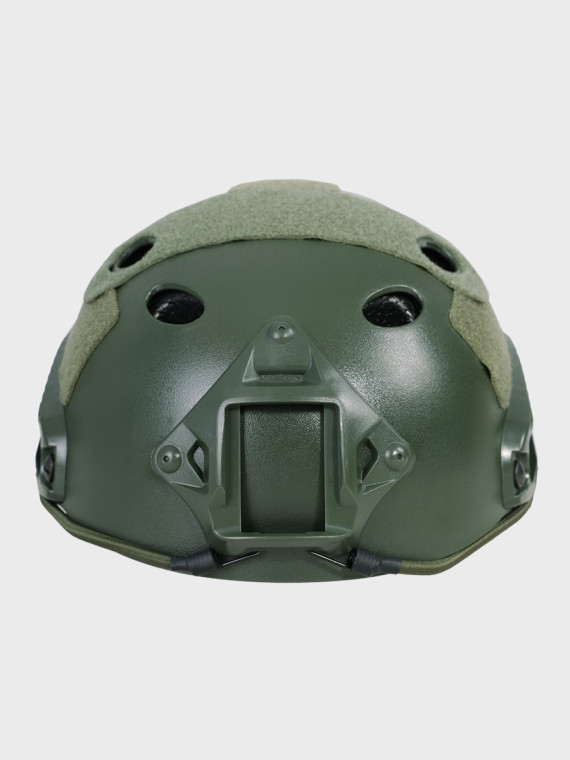 DOMINATOR URBAN COMBAT Replika hełmu wojskowego Terror ASG FAST szyny RIS montaż NV oliwkowa