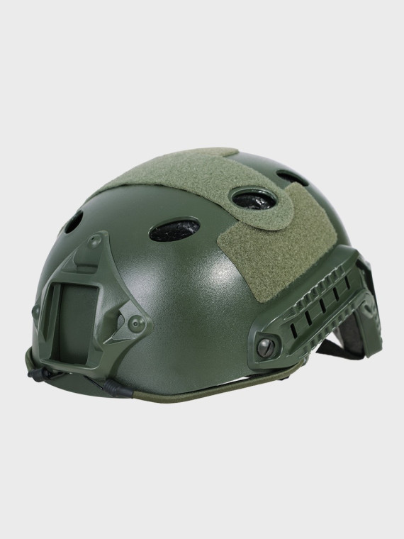 DOMINATOR URBAN COMBAT Replika hełmu wojskowego Terror ASG FAST szyny RIS montaż NV oliwkowa