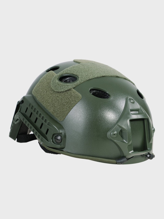 DOMINATOR URBAN COMBAT Replika hełmu wojskowego Terror ASG FAST szyny RIS montaż NV oliwkowa