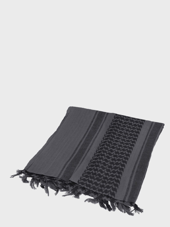 DOMINATOR URBAN COMBAT CHUSTA ARAFATKA KEFIJA 100CM X 100CM SZARO-CZARNA