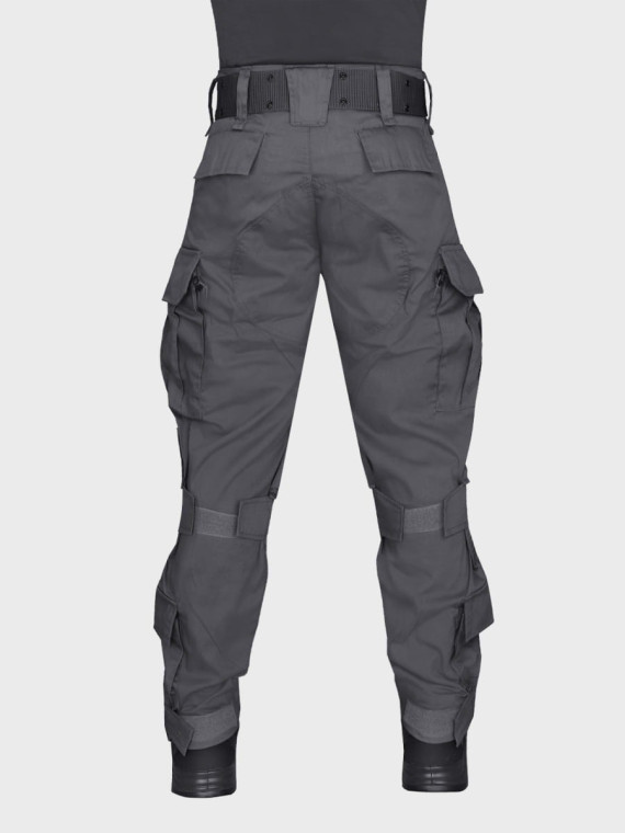 DOMINATOR URBAN COMBAT SPODNIE WOJSKOWE BOJÓWKI 124L Mk.2 RIP-STOP Szare XXL