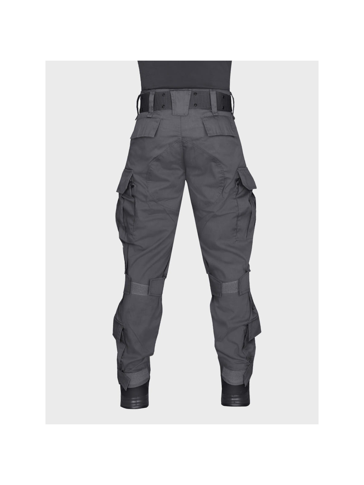 DOMINATOR URBAN COMBAT SPODNIE WOJSKOWE BOJÓWKI 124L Mk.2 RIP-STOP Szare XXL