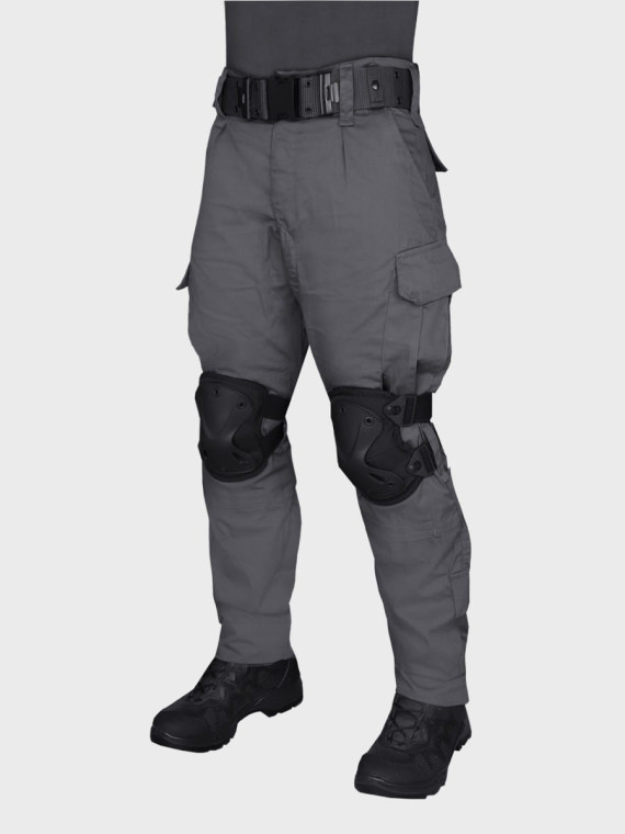 DOMINATOR URBAN COMBAT SPODNIE WOJSKOWE BOJÓWKI 124L Mk.2 RIP-STOP Szare XXL