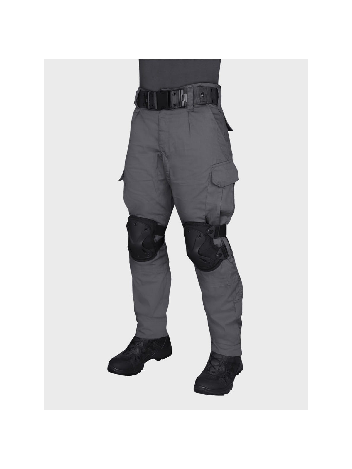 DOMINATOR URBAN COMBAT SPODNIE WOJSKOWE BOJÓWKI 124L Mk.2 RIP-STOP Szare XXL