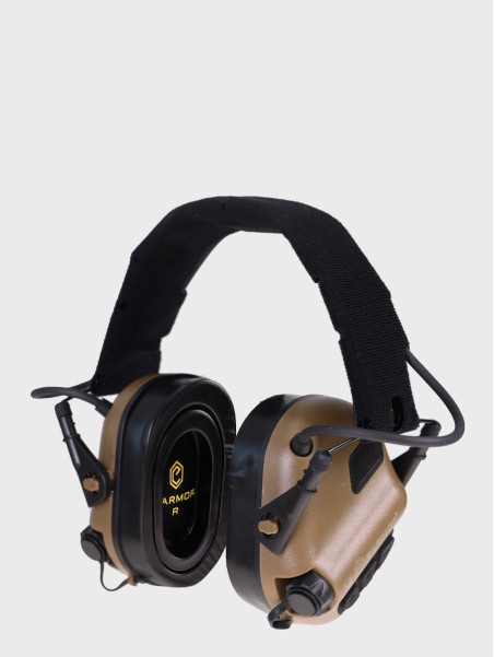 EARMOR Aktywne ochronniki słuchu M31 PLUS Coyote
