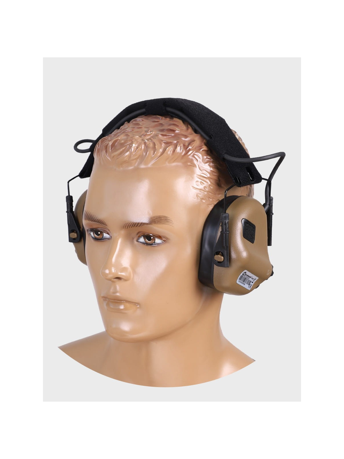 EARMOR Aktywne ochronniki słuchu M31 PLUS Coyote