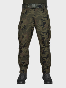 DOMINATOR URBAN COMBAT SPODNIE WOJSKOWE MUNDUR BOJÓWKI 124L Mk.2 RIP-STOP WZ.93 Pantera Leśna XXL