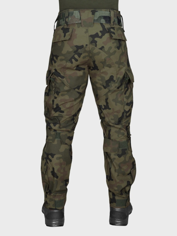 DOMINATOR URBAN COMBAT SPODNIE WOJSKOWE MUNDUR BOJÓWKI 124L Mk.2 RIP-STOP WZ.93 Pantera Leśna XXL