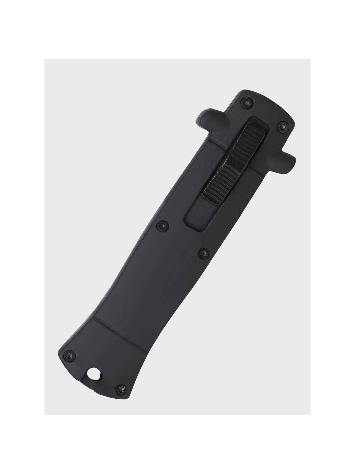 DOMINATOR URBAN COMBAT Nóż sprężynowy AUTOMAT brelok czarny