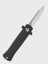 DOMINATOR URBAN COMBAT Nóż sprężynowy AUTOMAT brelok czarny