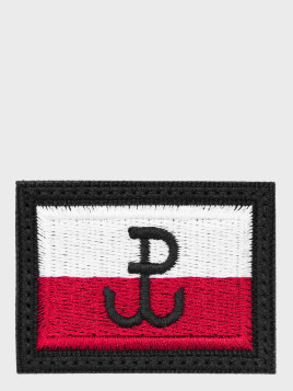 DOMINATOR URBAN COMBAT Emblemat FLAGA POLSKI Polska Walcząca naszywka na rzep