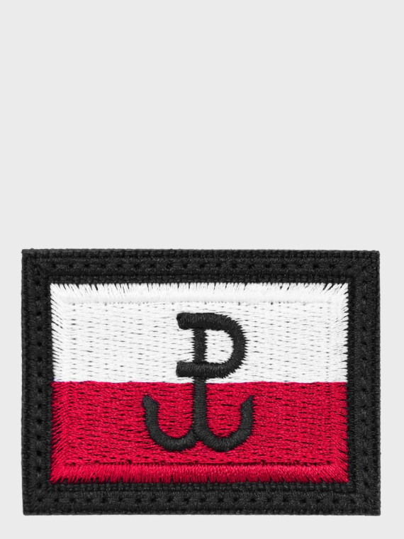 DOMINATOR URBAN COMBAT Emblemat FLAGA POLSKI Polska Walcząca naszywka na rzep