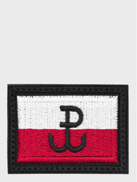 DOMINATOR URBAN COMBAT Emblemat FLAGA POLSKI Polska Walcząca naszywka na rzep