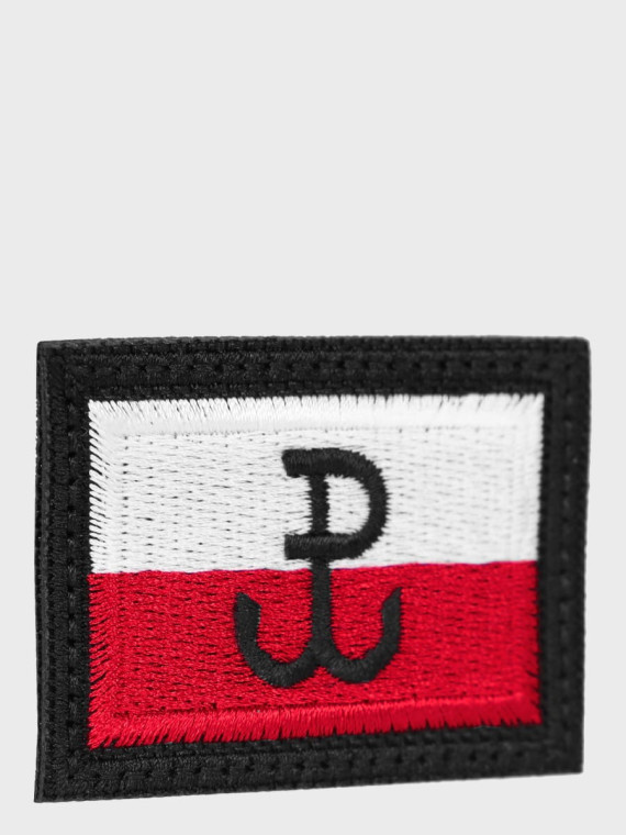 DOMINATOR URBAN COMBAT Emblemat FLAGA POLSKI Polska Walcząca naszywka na rzep