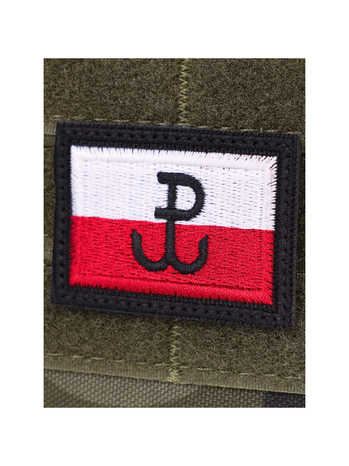 DOMINATOR URBAN COMBAT Emblemat FLAGA POLSKI Polska Walcząca naszywka na rzep