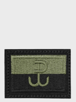 DOMINATOR URBAN COMBAT Emblemat FLAGA POLSKI Polska Walcząca naszywka na rzep Gaszona