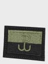 DOMINATOR URBAN COMBAT Emblemat FLAGA POLSKI Polska Walcząca naszywka na rzep Gaszona