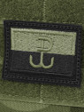 DOMINATOR URBAN COMBAT Emblemat FLAGA POLSKI Polska Walcząca naszywka na rzep Gaszona