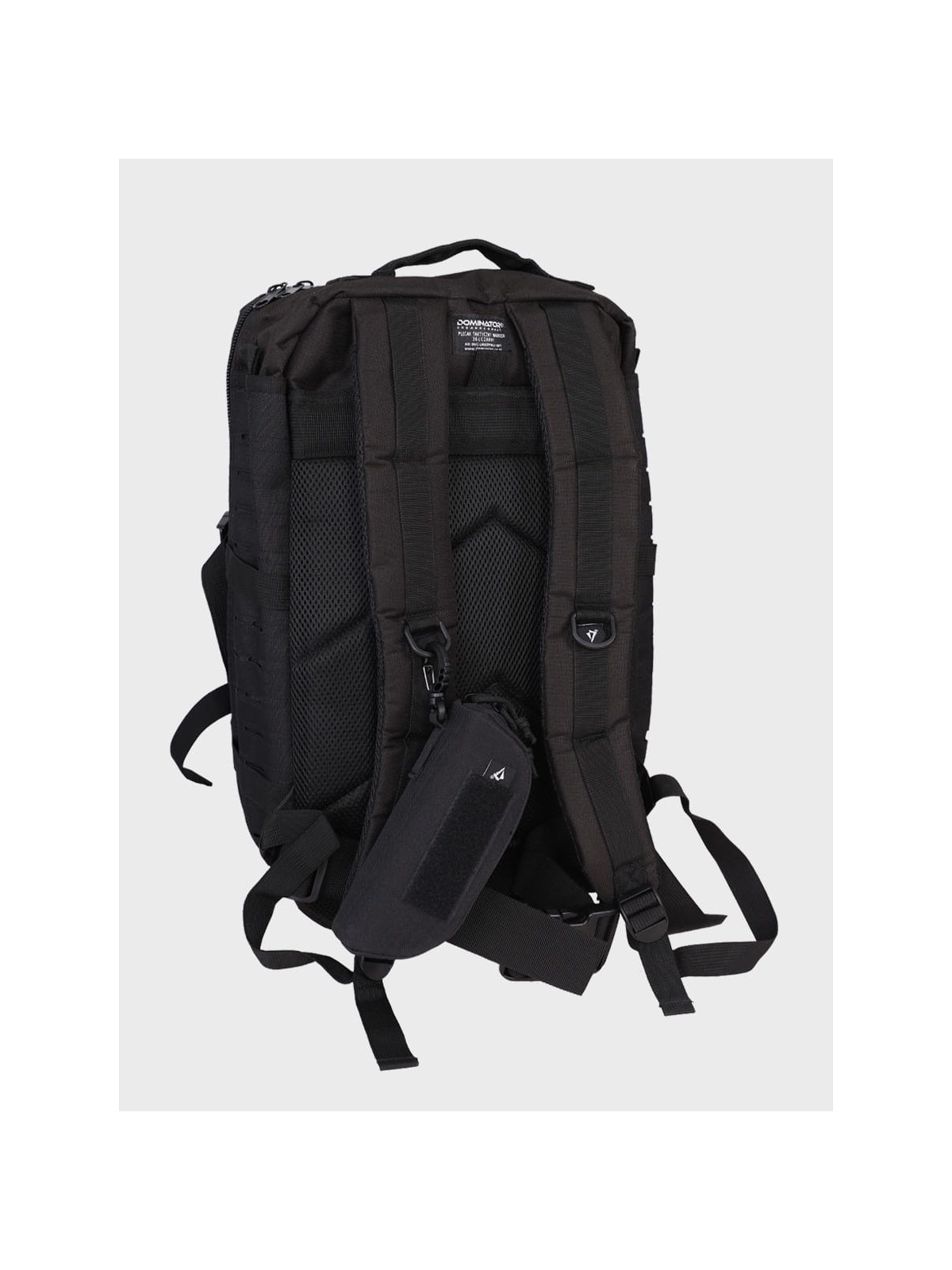 DOMINATOR URBAN COMBAT ETUI NA OKULARY MOLLE VELCRO KARABIŃCZYK Czarne